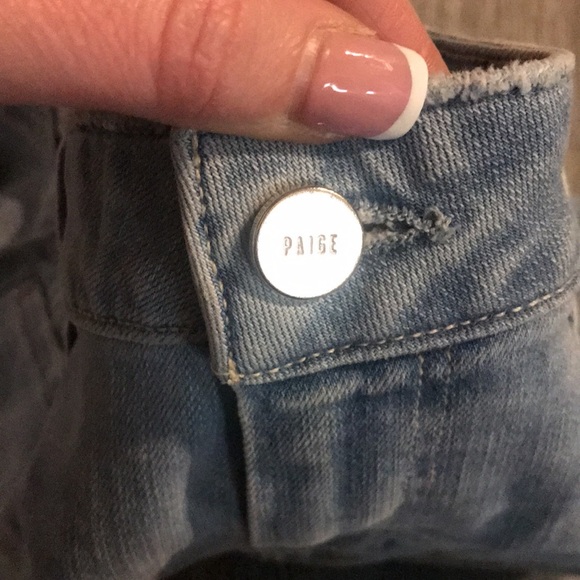 PAIGE Verdugo Ankle Straight Leg in LIGHT BLUE WASH - Picture 4 of 10